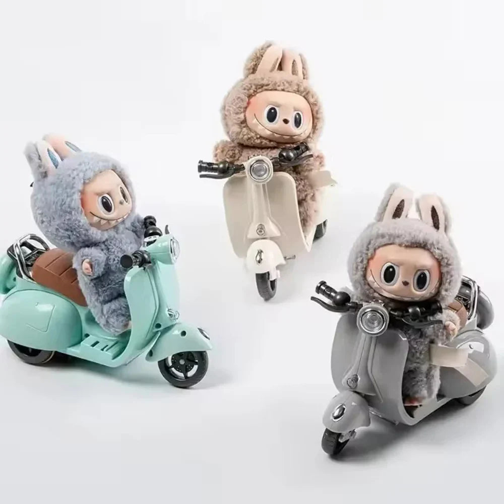 POPMART Labubu Doll Electric Mini Motorcycle