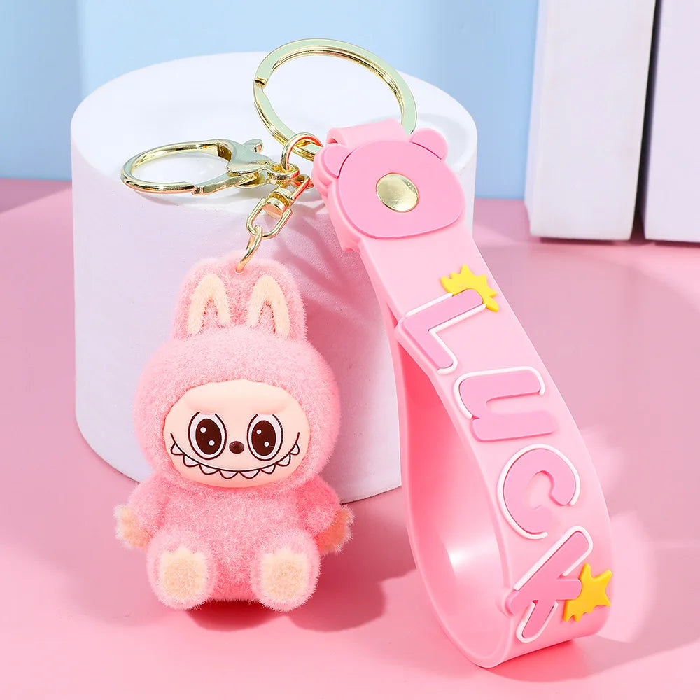 PopMart Labubu Cute Doll Pendant Keychain
