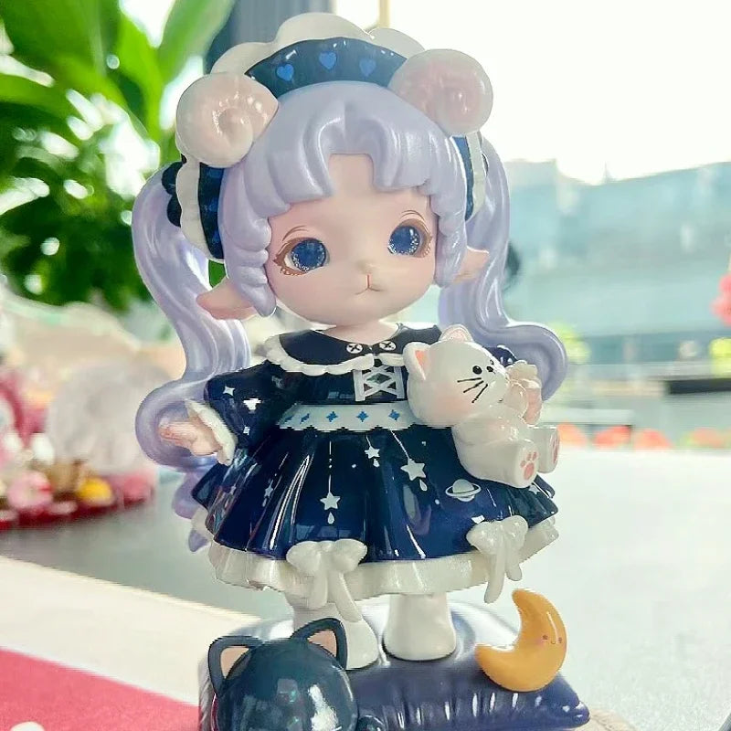 Popmart Labubu Mimia Cute Girl Figure Art Toy Gift