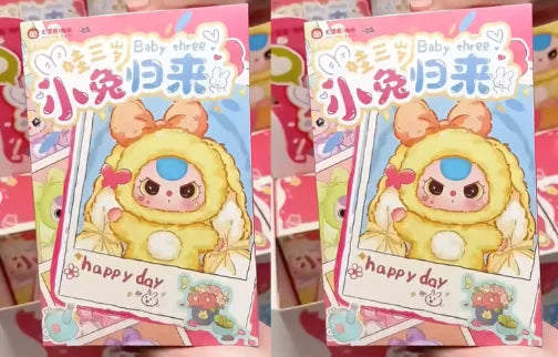POP MART Labubu Doll Baby Rabbit Return Box