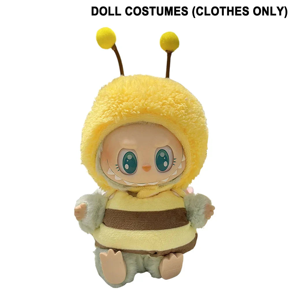 PopMart Labubu Plush Doll Clothes Set