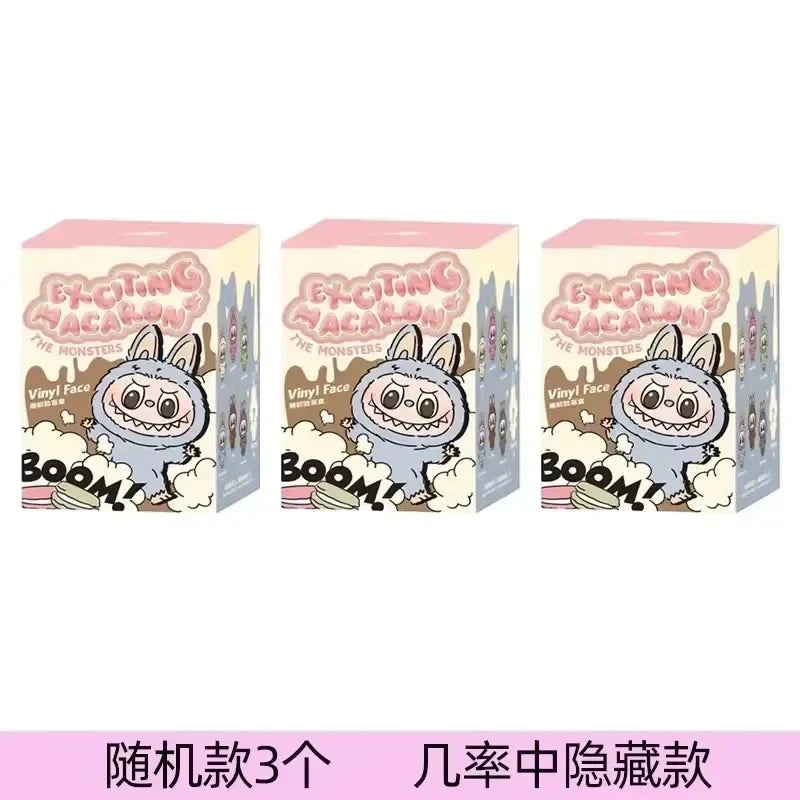 PopMart Labubu The Monsters Vinyl Face Heart-Moving Macaron Doll