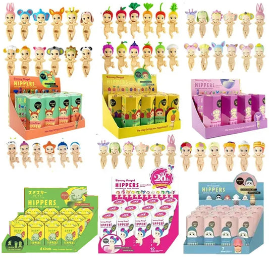 POP MART Labubu Doll Angel Hippers Box