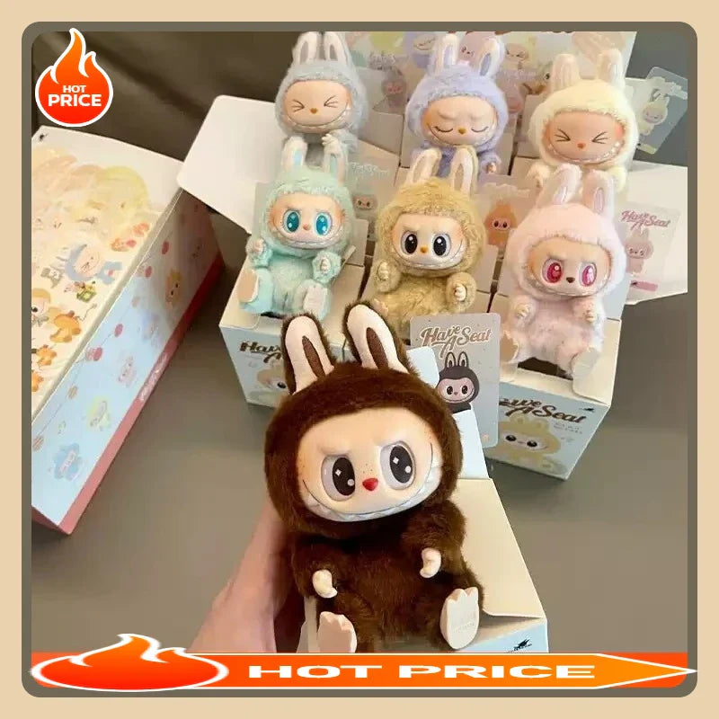 Popmart Labubu Heartbeat Macaron Big Energy V1-V3 Keychain