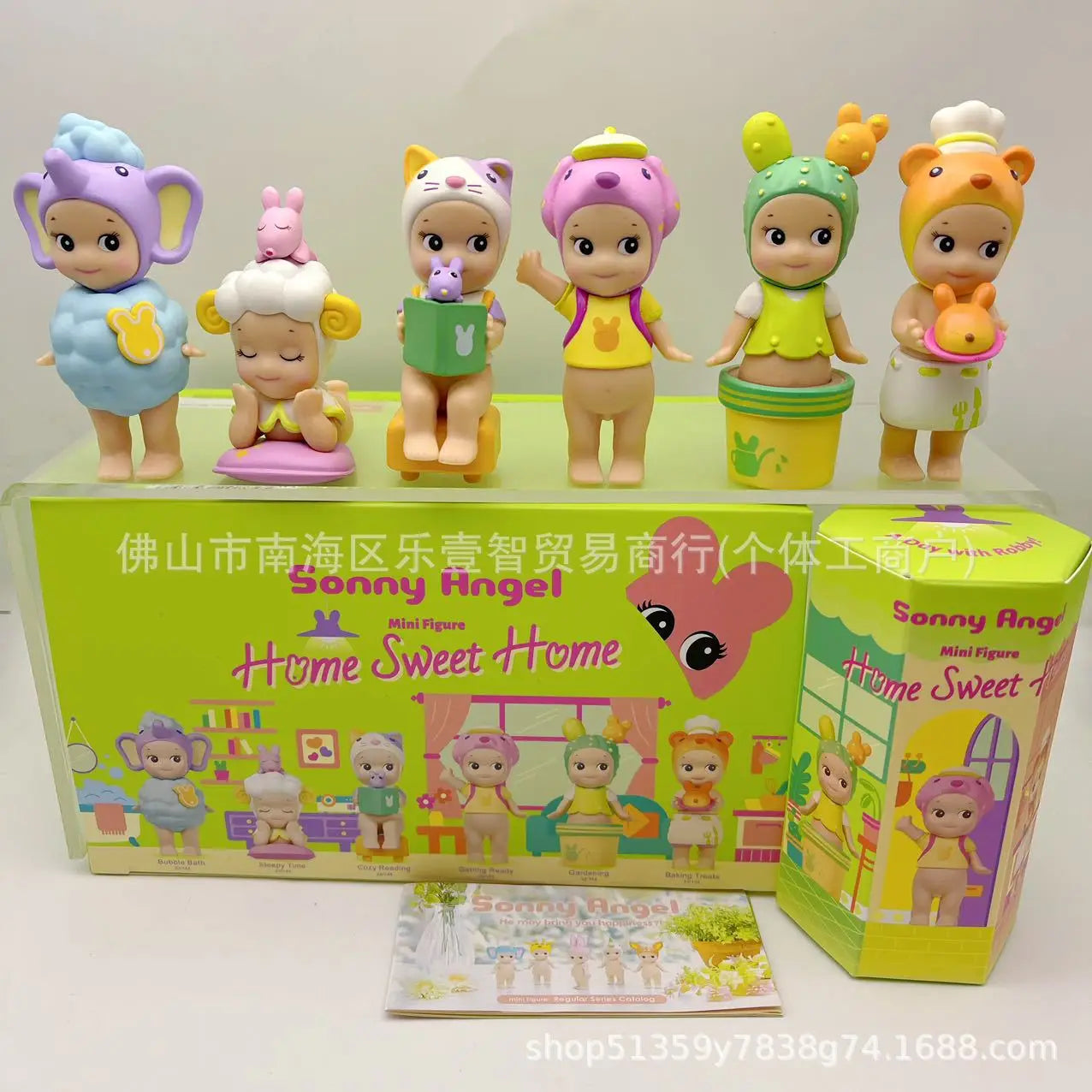POP MART Labubu Doll Sonny Angel Home Box