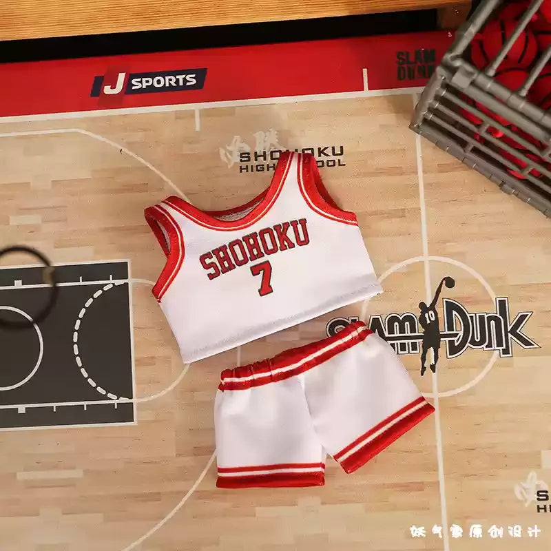 Slam Dunk Labubu Cosplay Doll Set