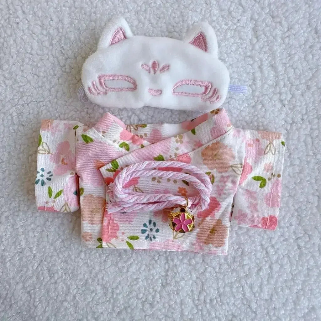 PopMart Labubu 15/17cm Summer Kimono Set