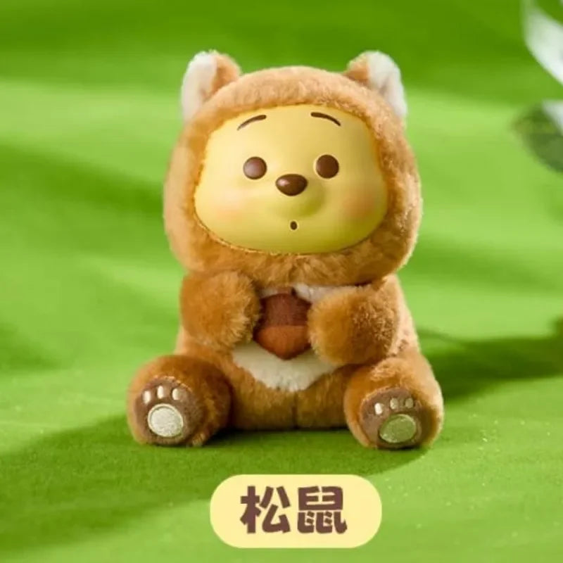 POP MART Labubu Doll Winnie Pooh Blind Box