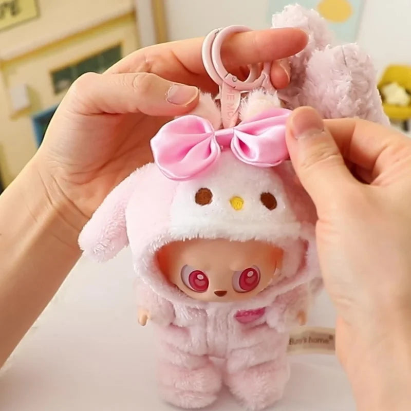 POPMART Labubu Doll Shark Cosplay Outfit