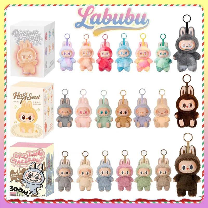 Popmart Labubu Monsters Vinyl Pendant Blind Box Keychain