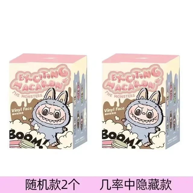 1:1 Quality Labubu Blind Box Monster Series Keychain