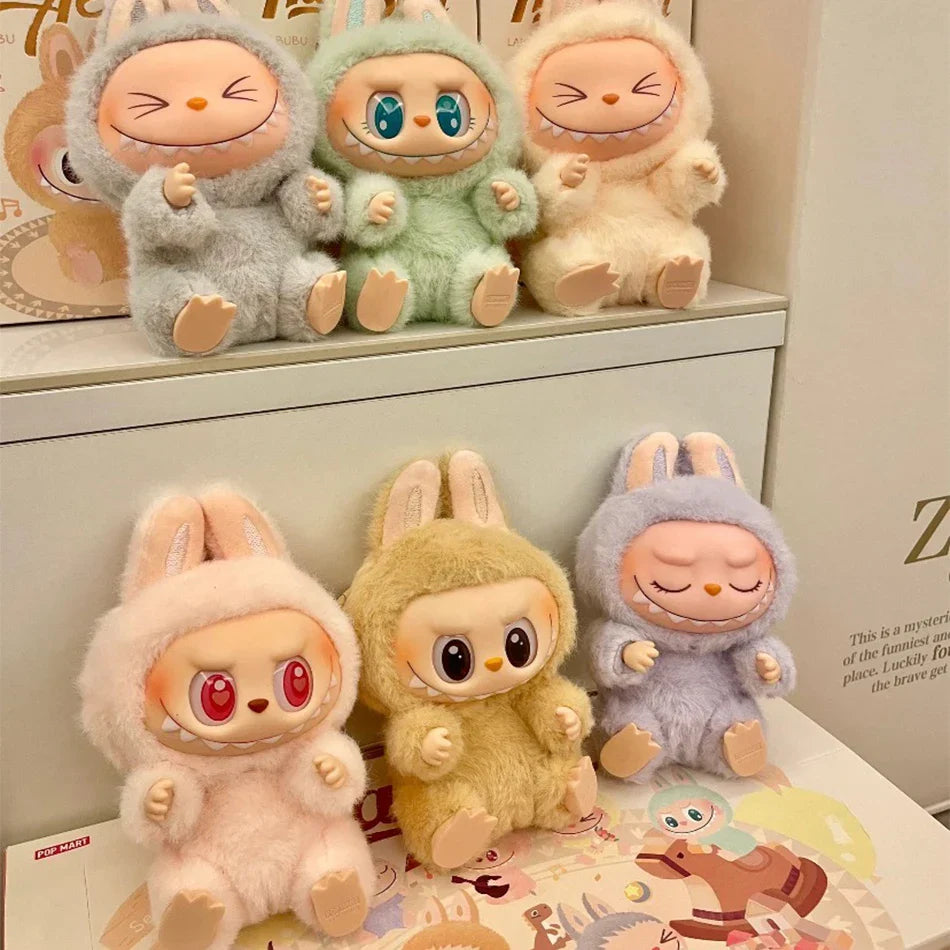 Popmart Labubu Party Rubber Plush Blind Box Macaron 2nd Gen