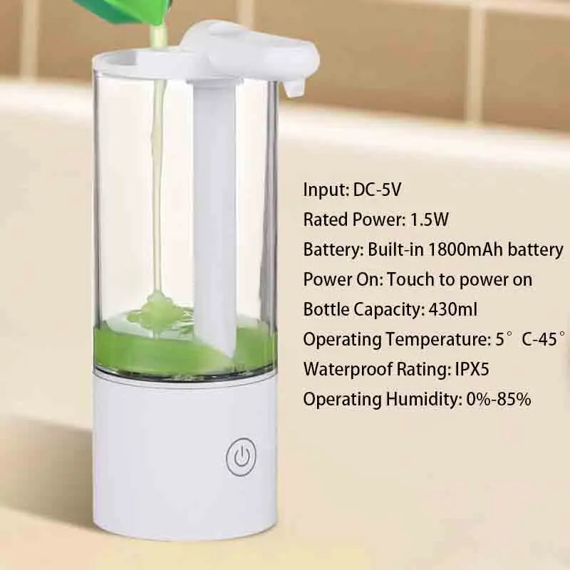 1500mAh Touchless Automatic Soap Dispenser