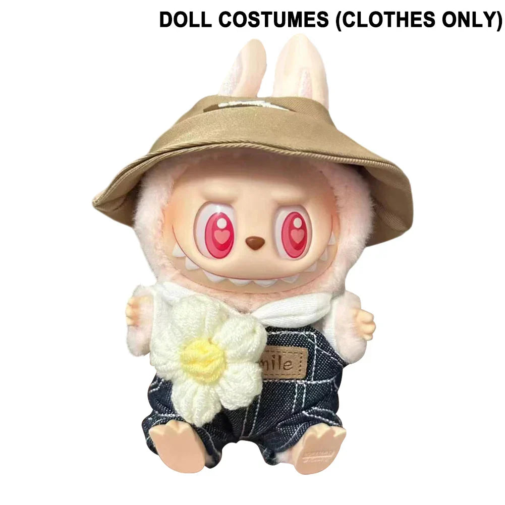 PopMart Labubu Plush Doll Clothes Set