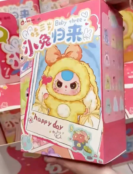 POP MART Labubu Doll Baby Rabbit Return Box