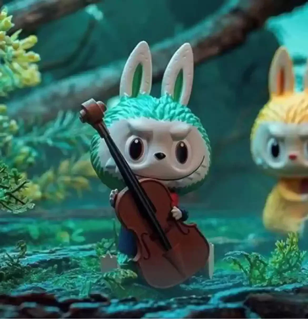 PopMart Labubu Forest Concert Display Decoration