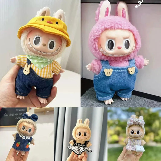 PopMart Labubu 17cm Doll Clothes Set