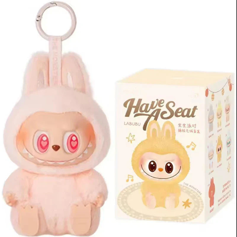 1:1 Quality Labubu Blind Box Monster Series Keychain
