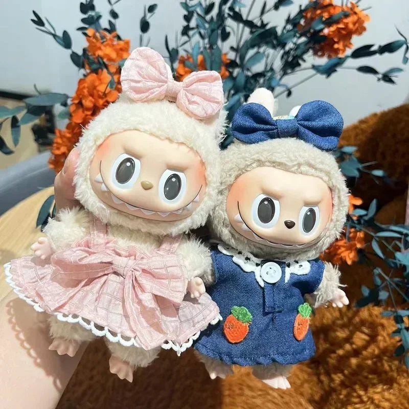 POPMART Labubu V1V2 Doll Bear Outfit Set