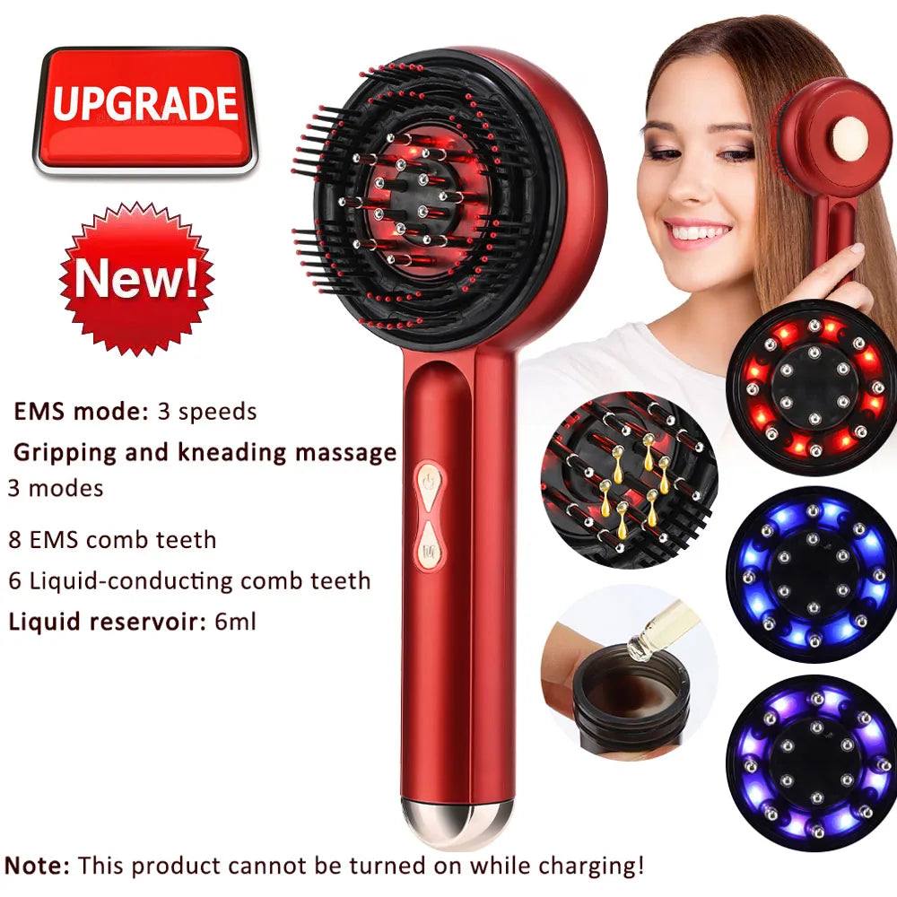 Electric Infrared Hair Regrowth Brush