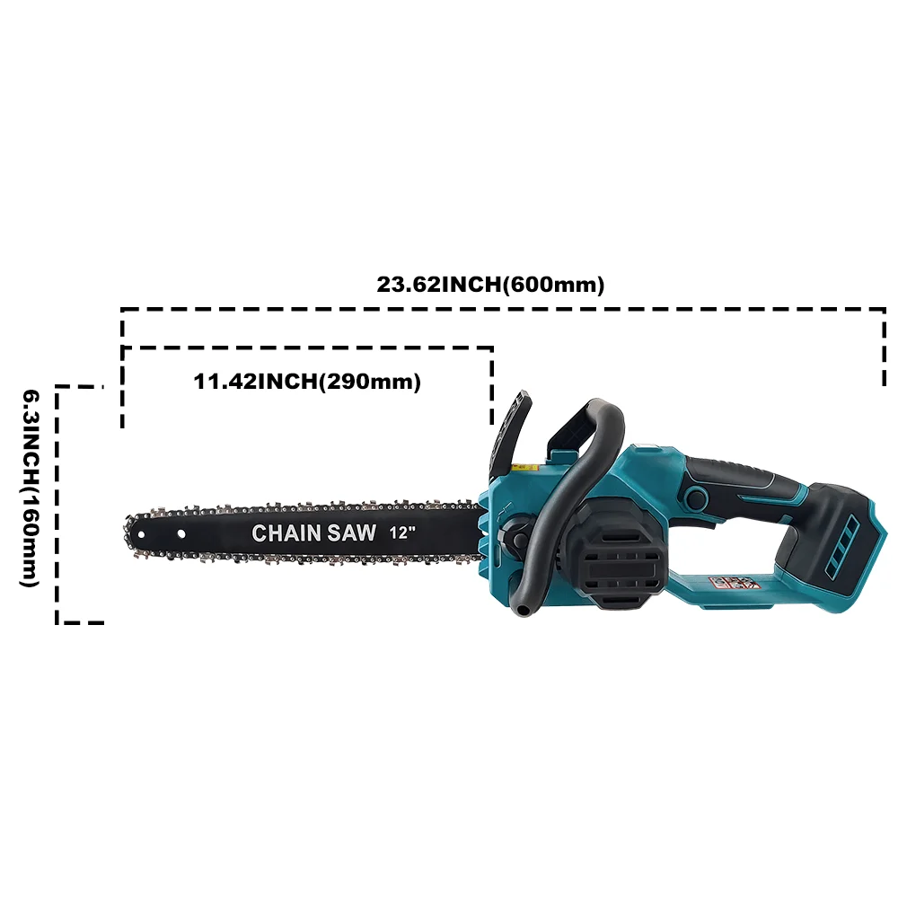 PATUOPRO 12-Inch Brushless Cordless Chainsaw