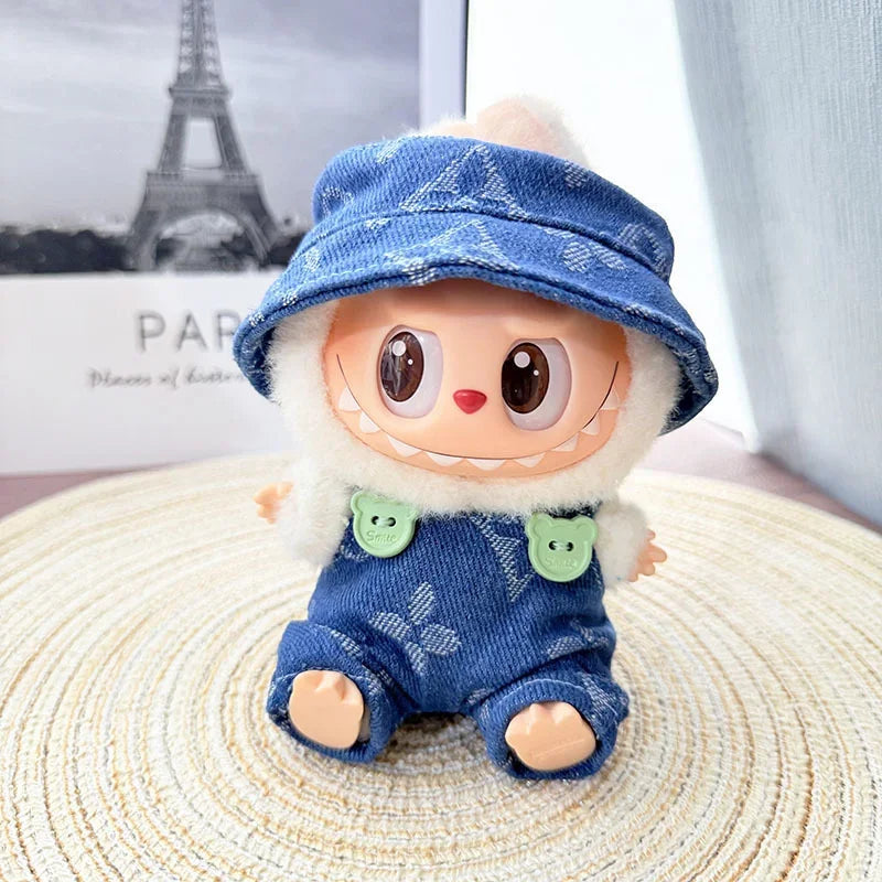 PopMart Labubu 17cm Mini Doll Outfit Set