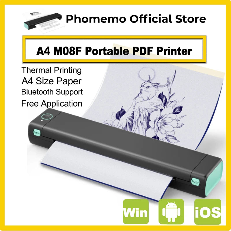 Phomemo M08F Wireless Label Printer