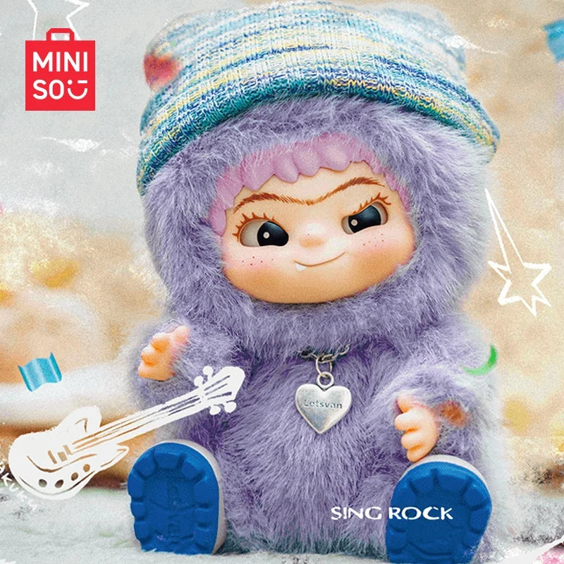 POP MART Labubu Doll MINISO Wakuku Blind Box