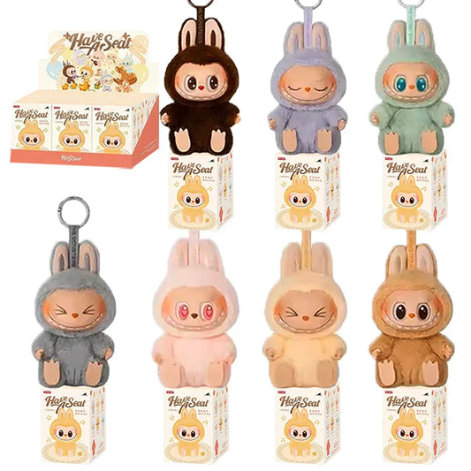 Popmart Labubu Party Rubber Plush Blind Box Macaron 2nd Gen