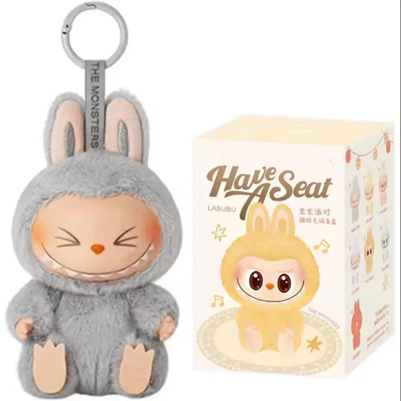 1:1 Quality Labubu Blind Box Monster Series Keychain