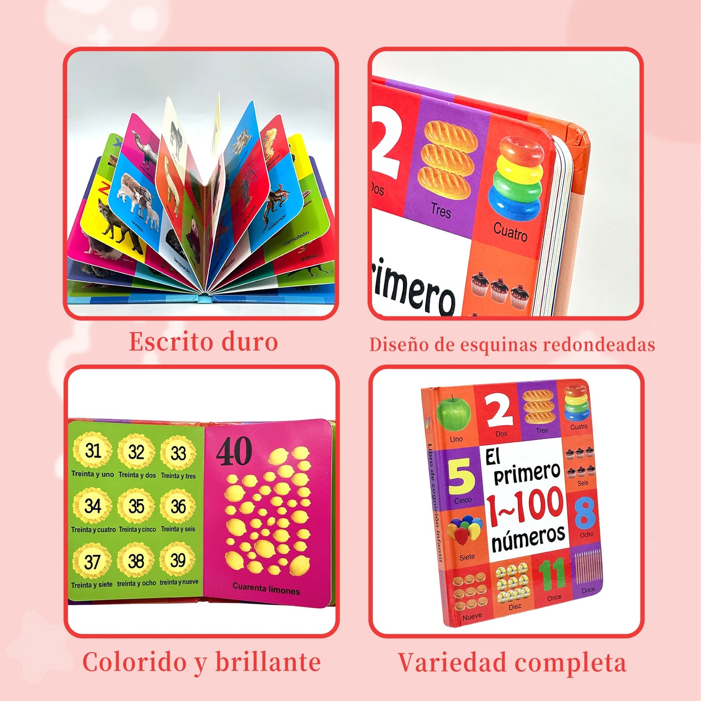 Spanish Children's Cognitive Learning Book