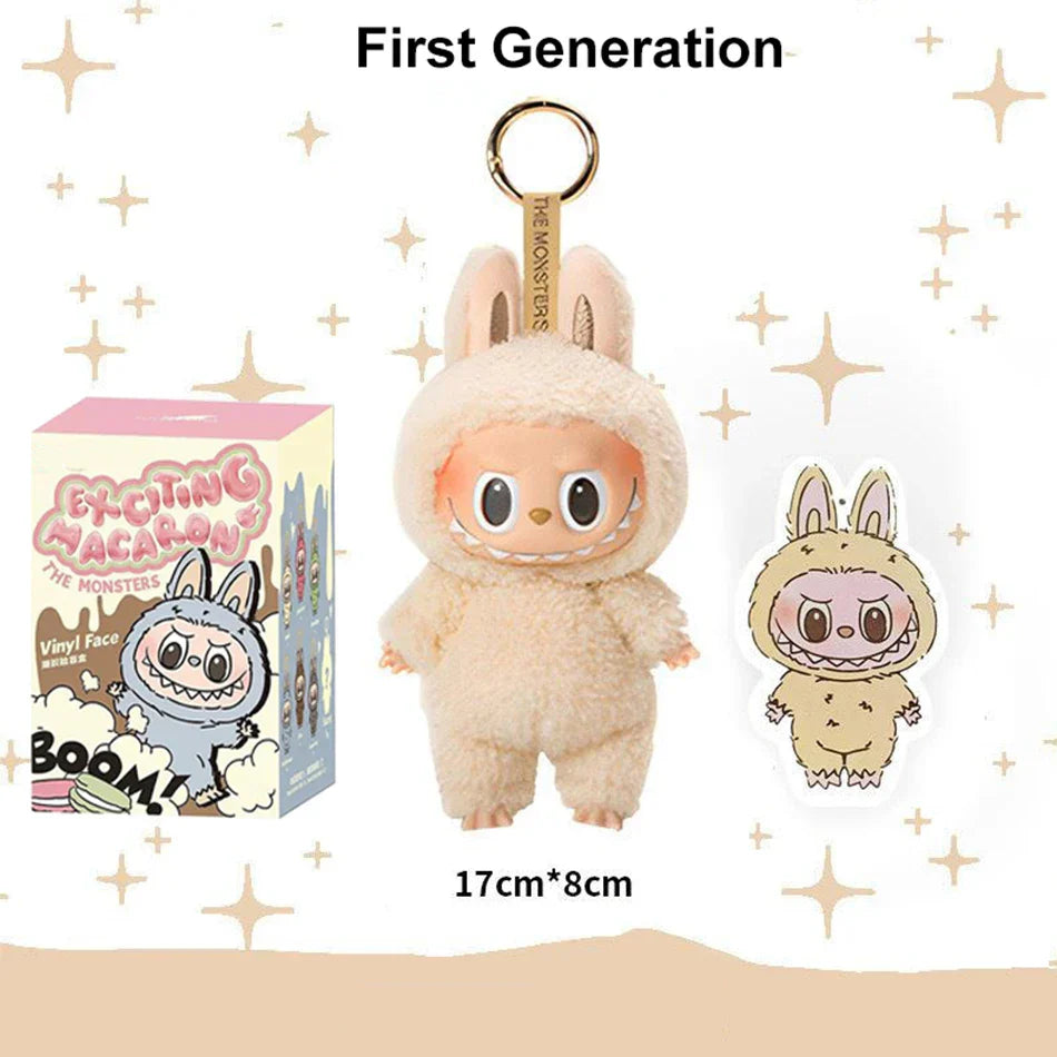 PopMart Labubu Plush Doll Cute Keychain Toy