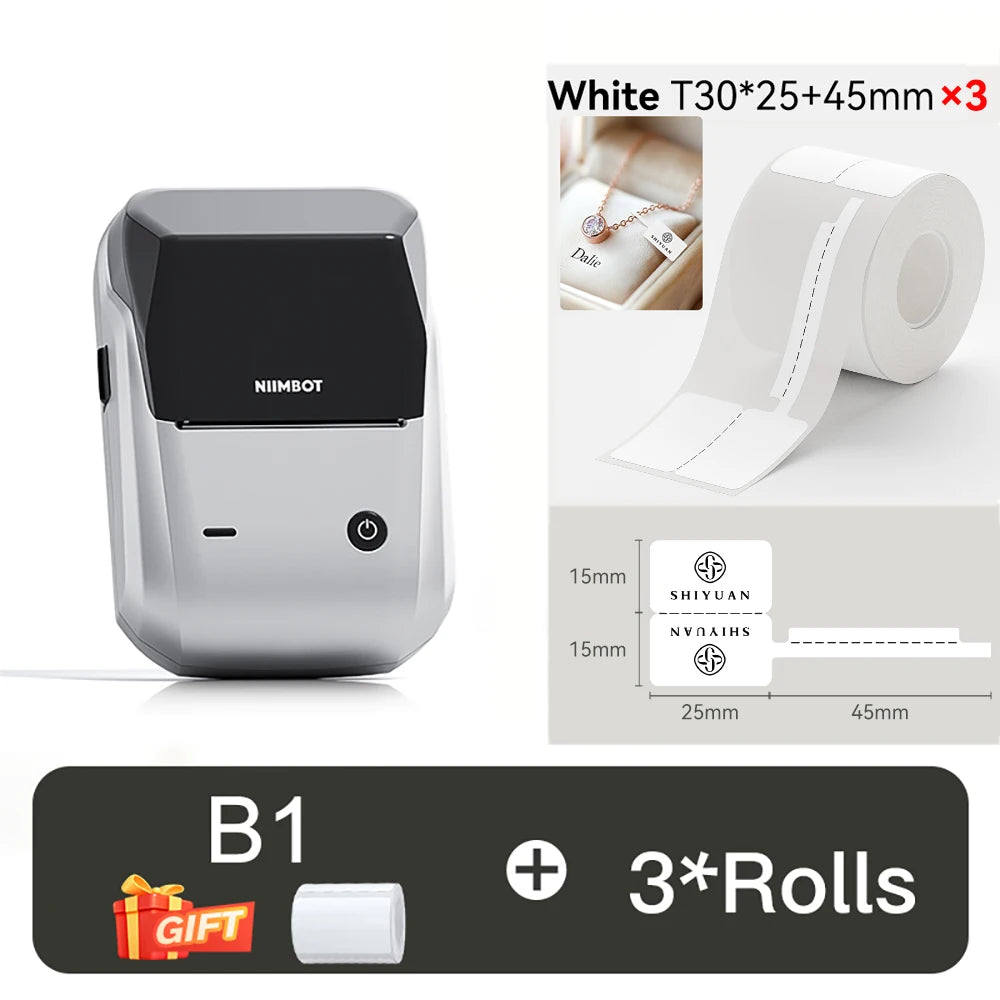 NIIMBOT B1 Portable Label Printer