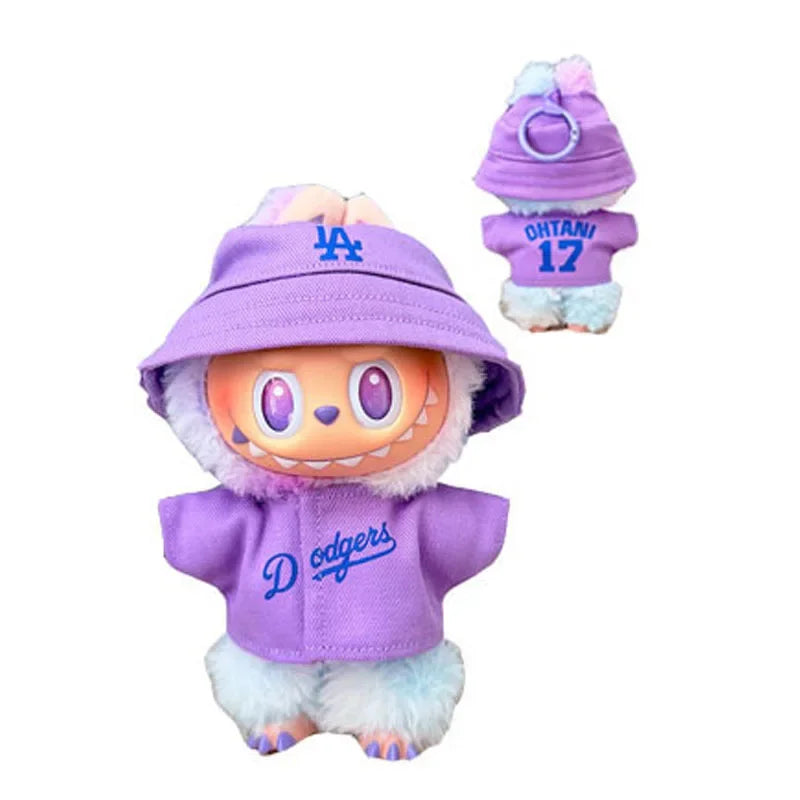 PopMart Labubu Generations LA Baseball Outfit