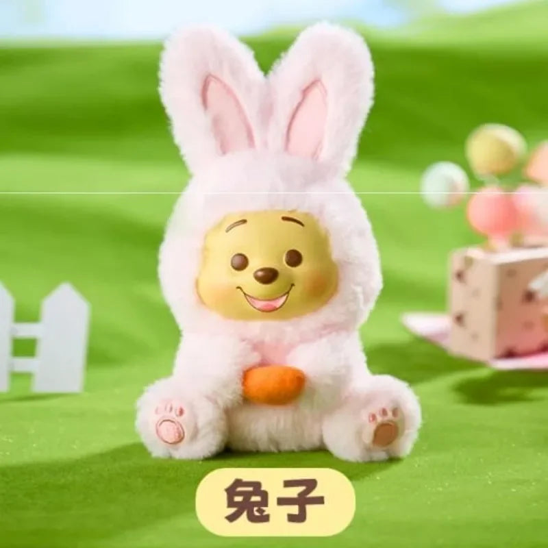 POP MART Labubu Doll Winnie Pooh Blind Box