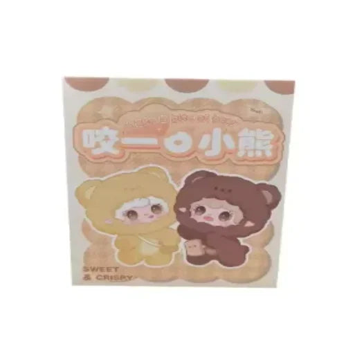 POP MART Labubu Doll Yooki Bear Blind Box