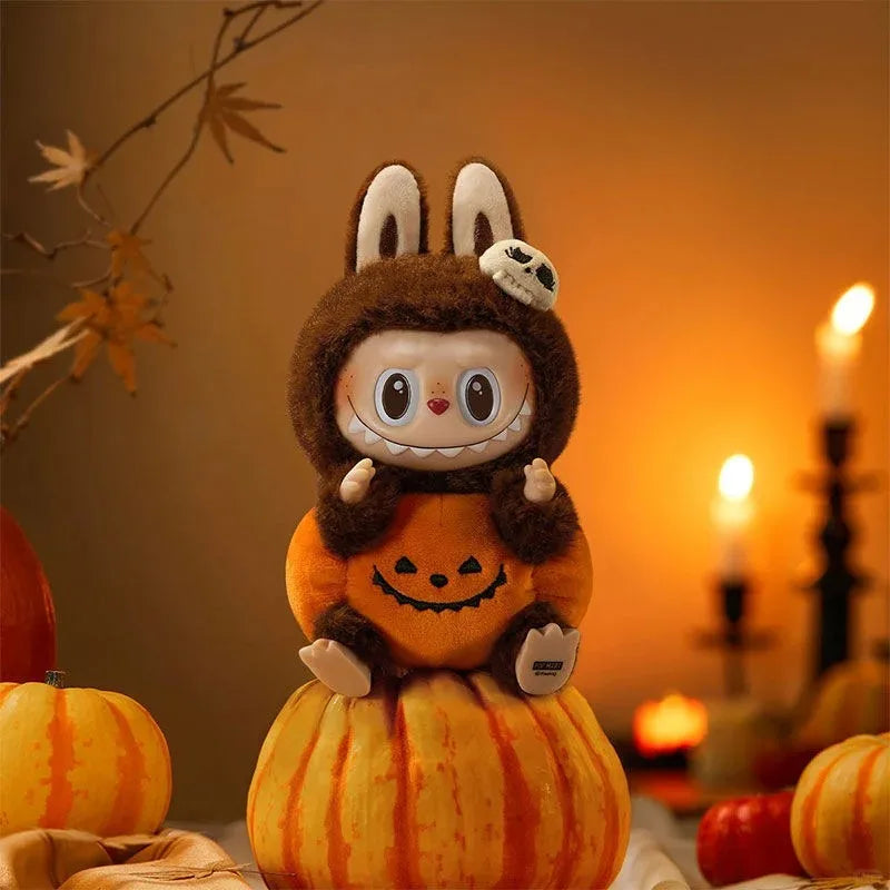 PopMart Labubu Pumpkin Monster Halloween Doll