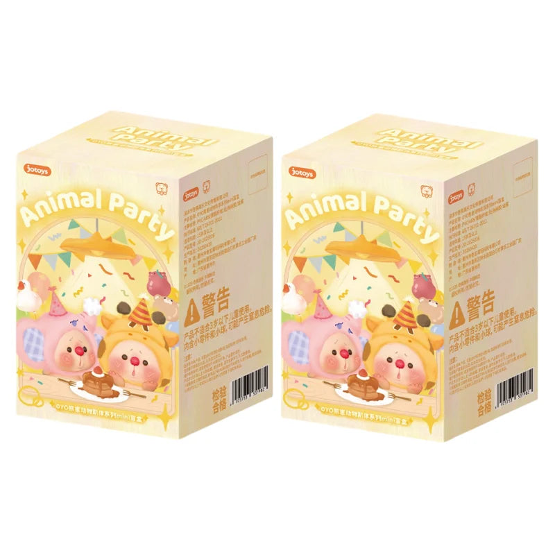 POP MART Labubu Doll OYO Animal Party Box