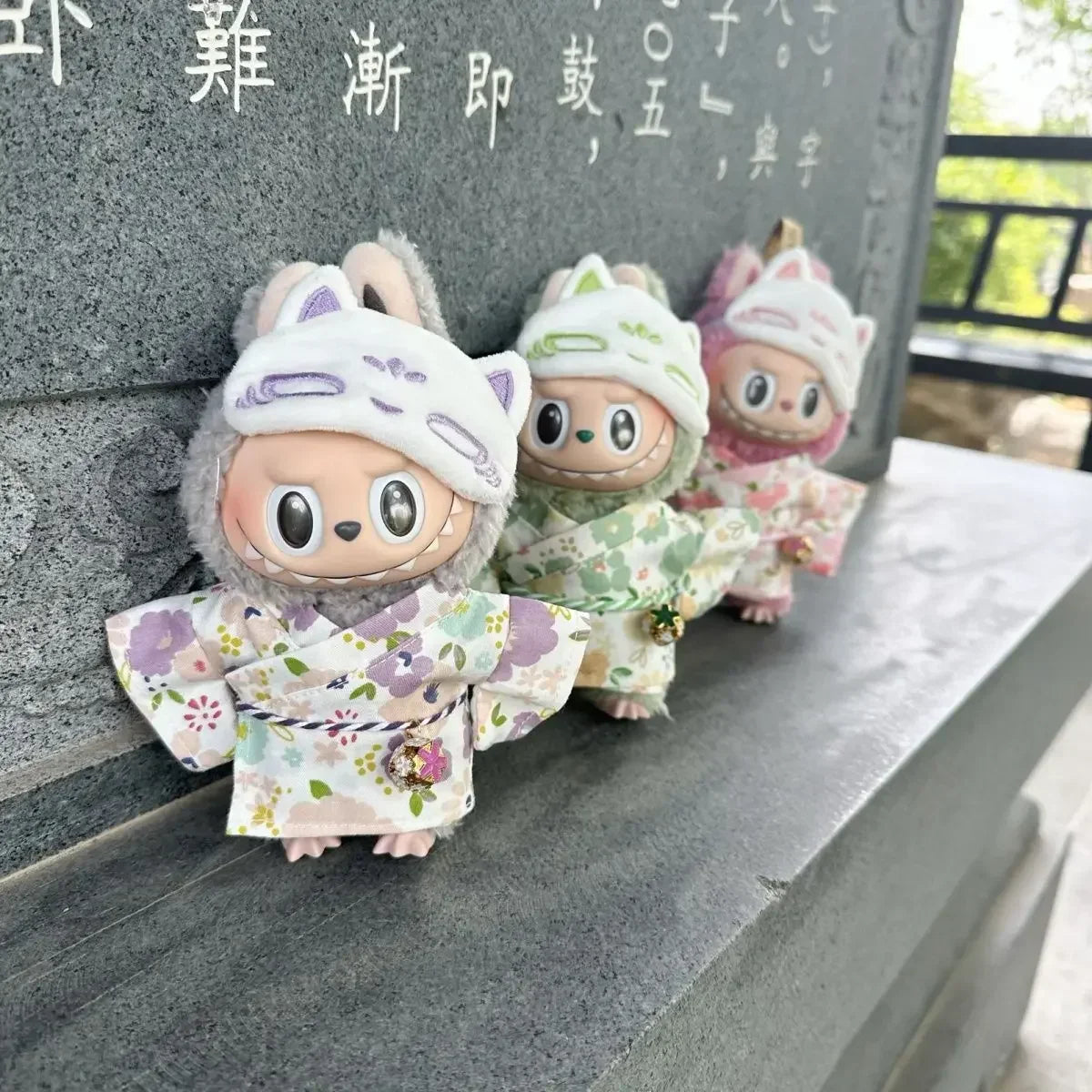PopMart Labubu 15/17cm Summer Kimono Set