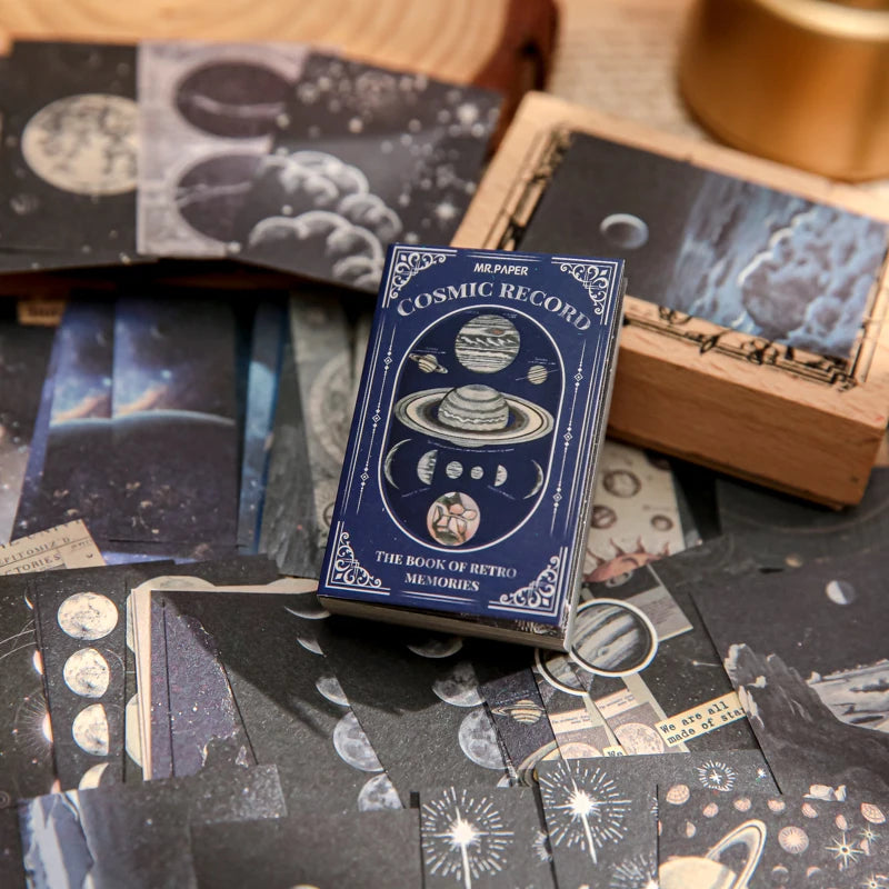 Retro Dual Material Memo Book