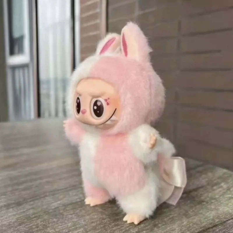 Labubu Zimomo Angel Cream Doll
