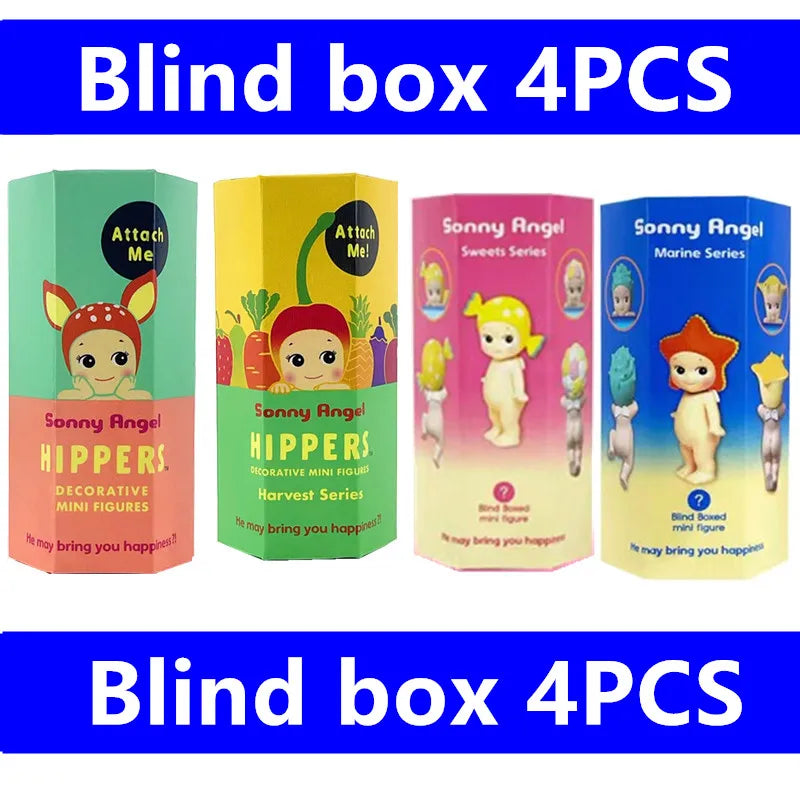 POP MART Labubu Doll Angel Hippers Box