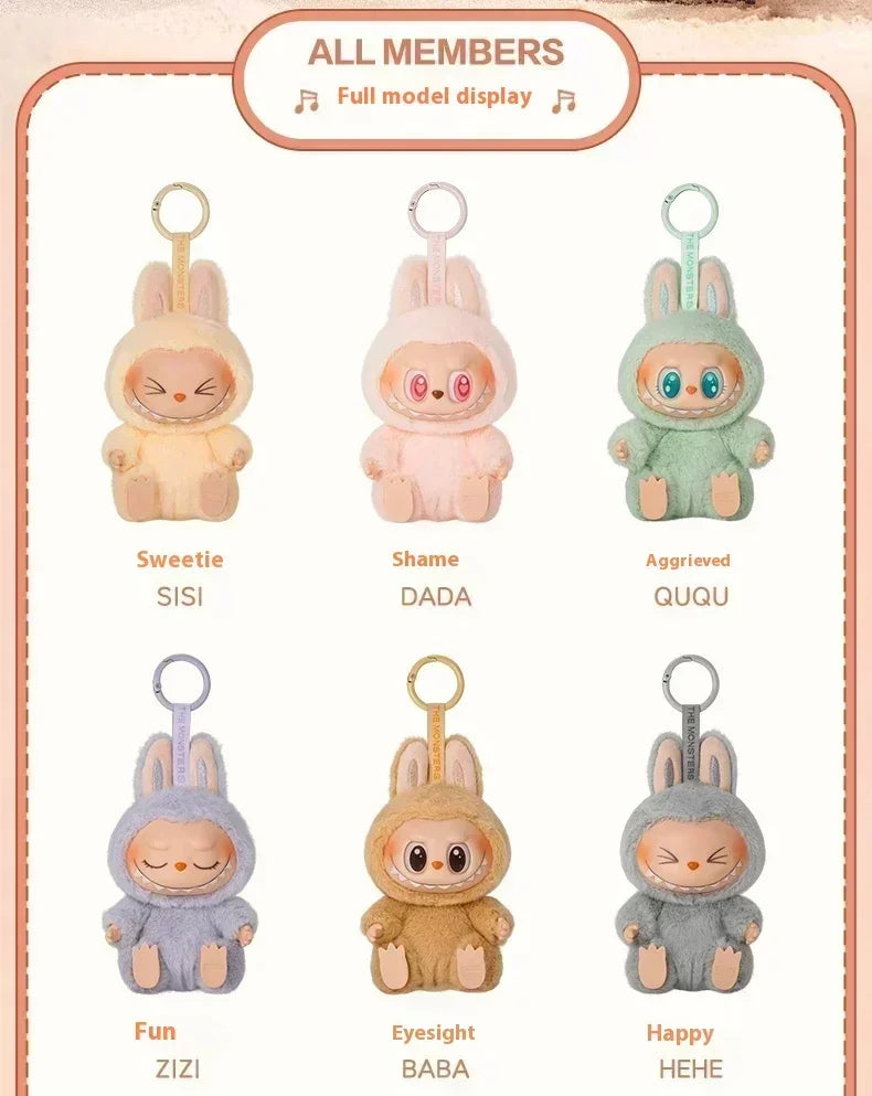 Labubu 2.0 Sitting Party Macaron Doll