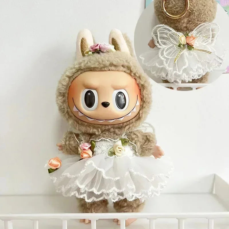 POPMART Labubu V1V2 Doll Bear Outfit Set