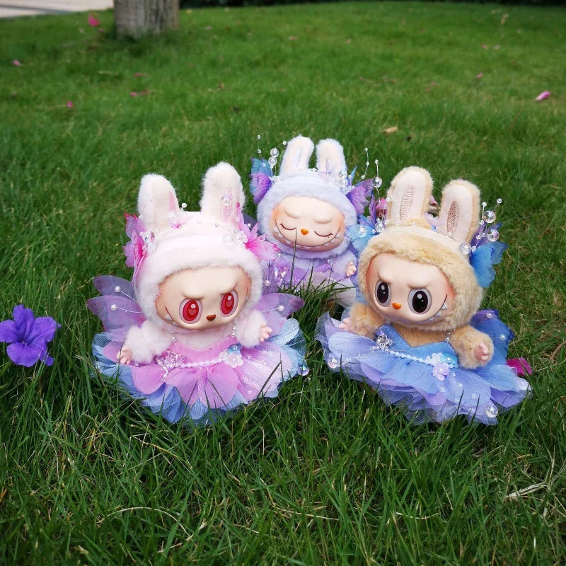 Popmart Labubu V1 V2 Flower Fairy Doll Outfit