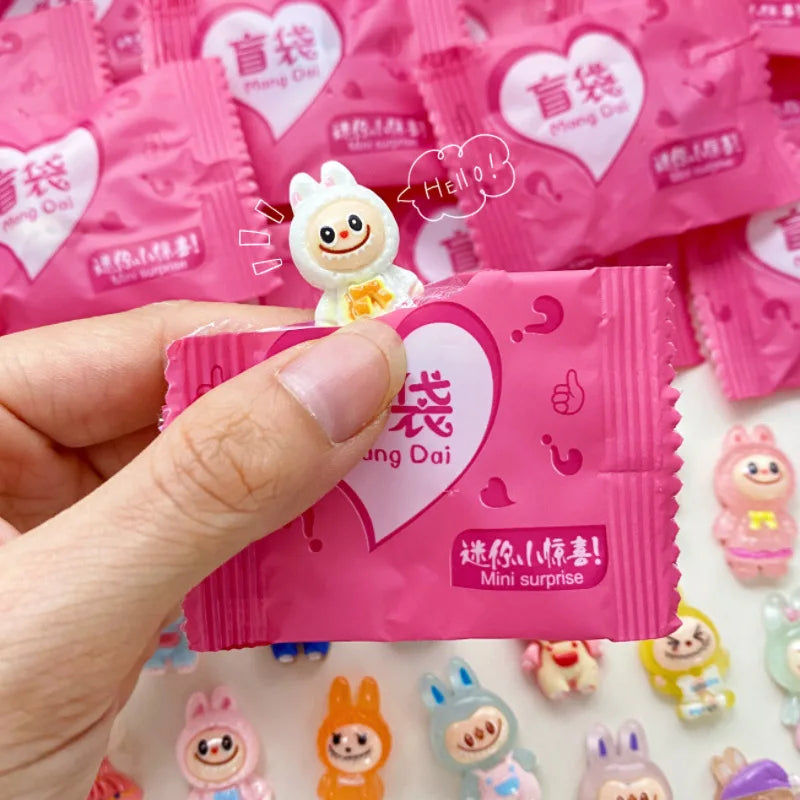PopMart Labubu Blind Bags DIY Resin Toys Gift