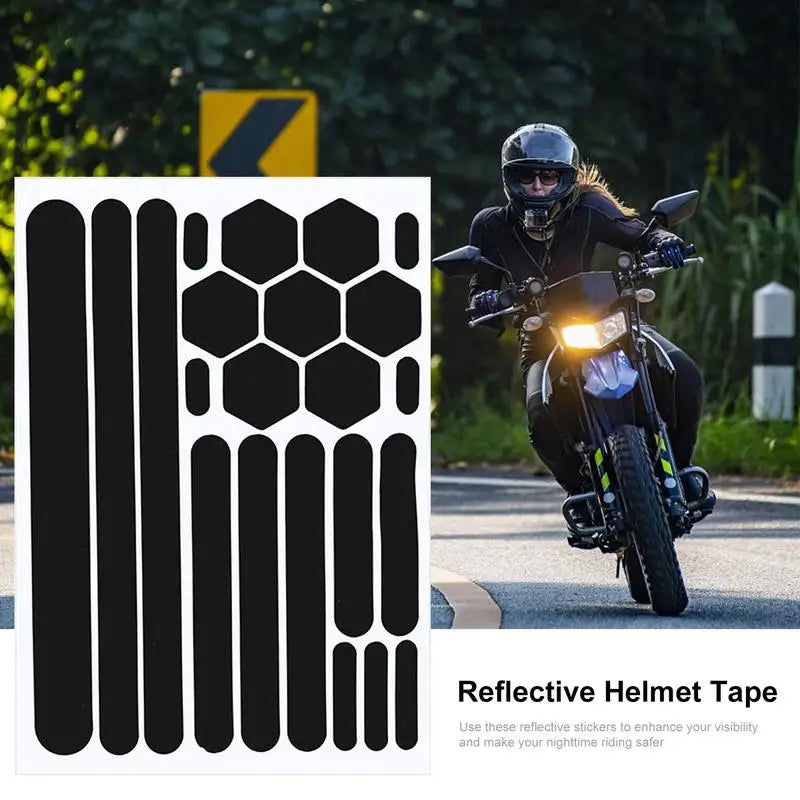 Reflective Helmet Safety Stickers