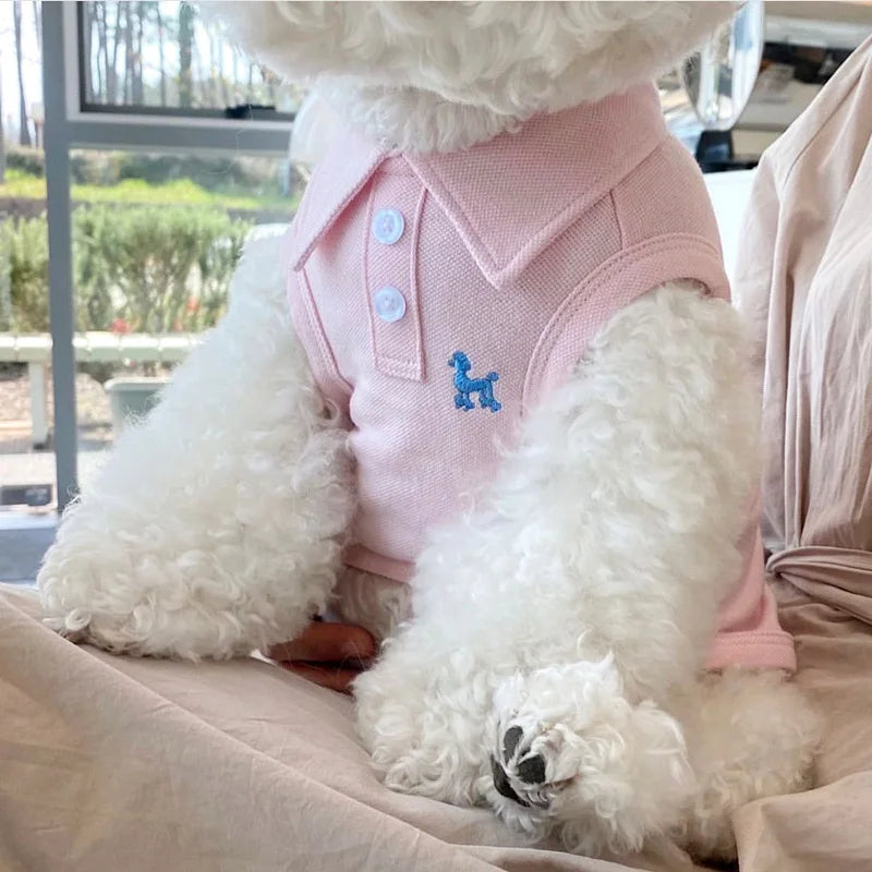 DOGGYZSTYLE Summer Cooling Polo Dog Shirt