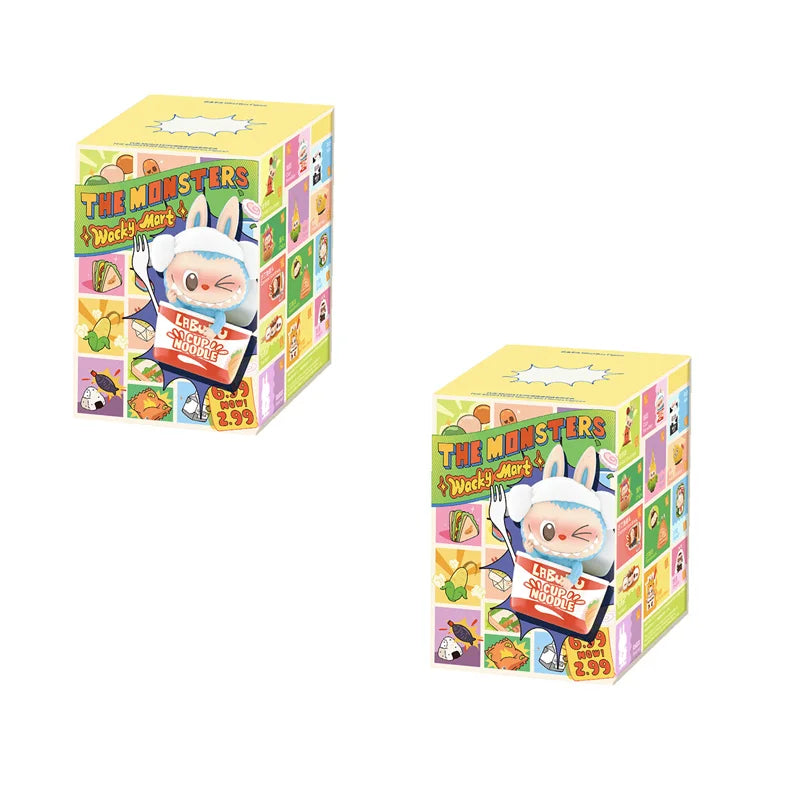 PopMart The Monsters Wacky Mart Labubu Blind Box Toy