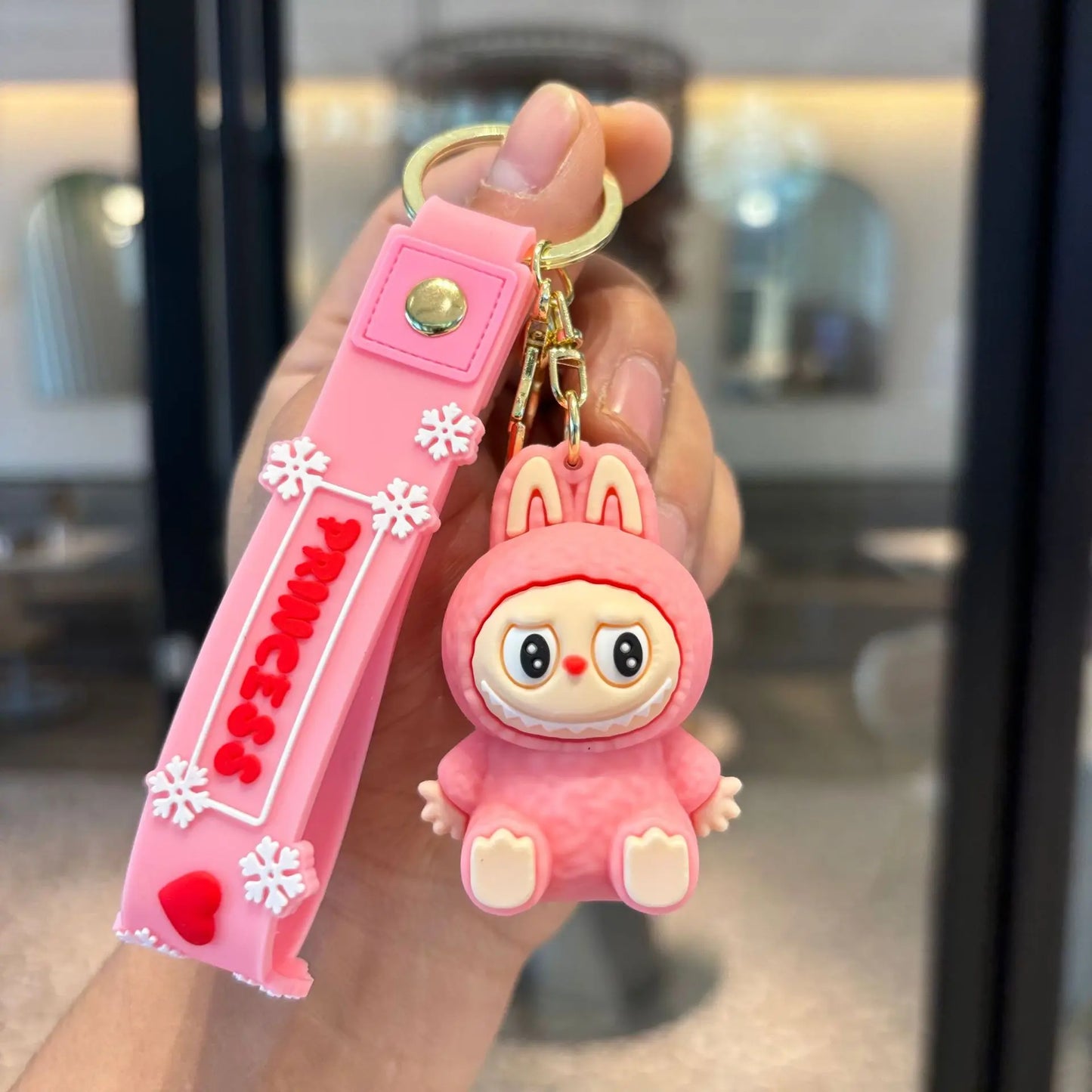 PopMart Labubu Monsters Cute Keychain Pendant